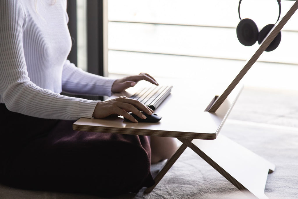 Working from the floor