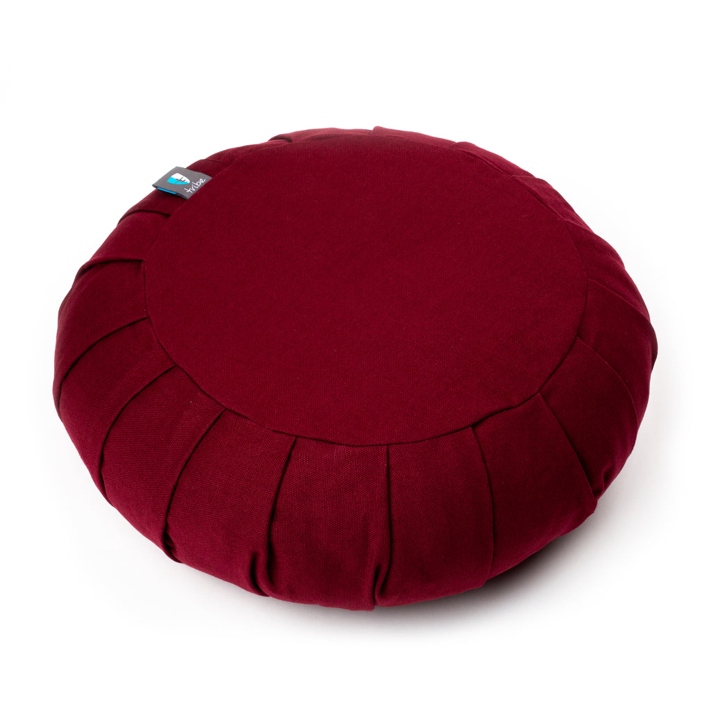 Floor Sitting Cushion, Meditation Cushion, Zafu Cushion, Limber Floor Cushion, Limber, Red